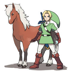 Link wants to fight!