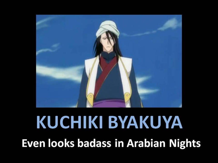 Byakuya Motivational Poster