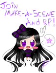 JOIN XMAKE-A-SCENEX - Chibi Yume by PrincessKalia