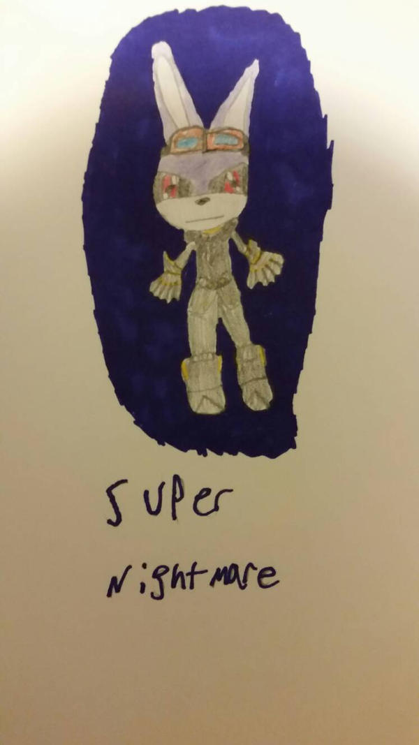 Nightmare the rabbit Super form by deadly-swordsman on DeviantArt