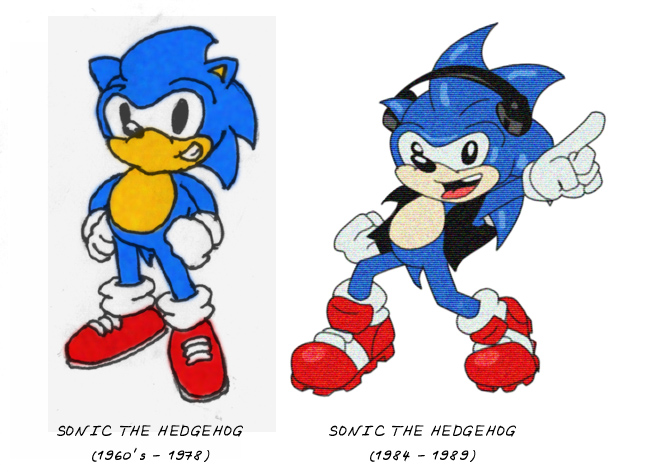 60s to 80s Sonic