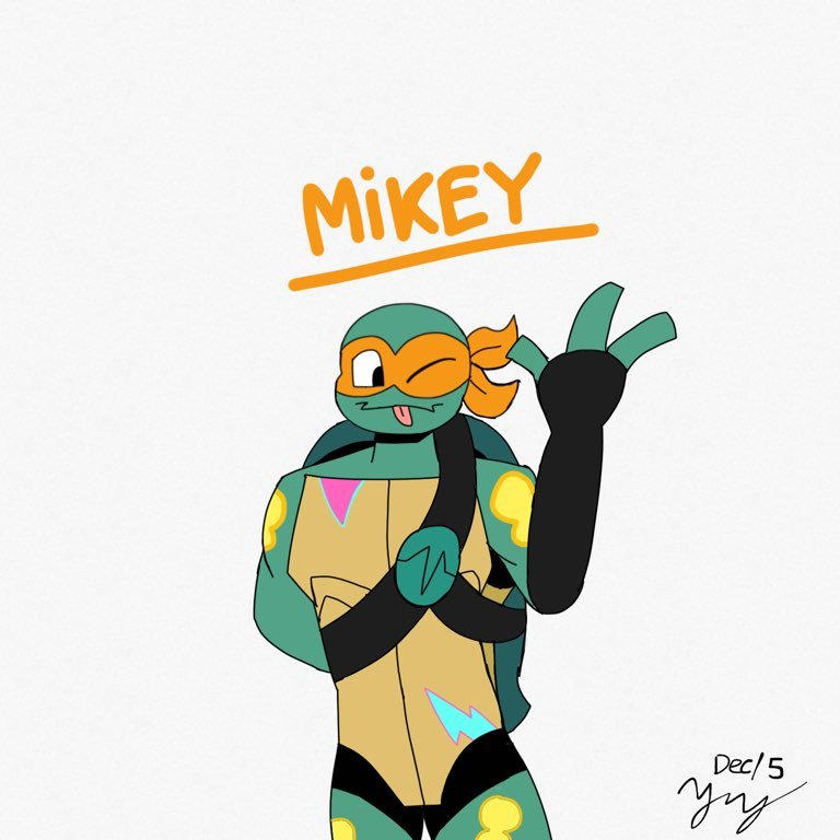 Mikey (ROTTMNT version) by TheAmazingArtz on DeviantArt