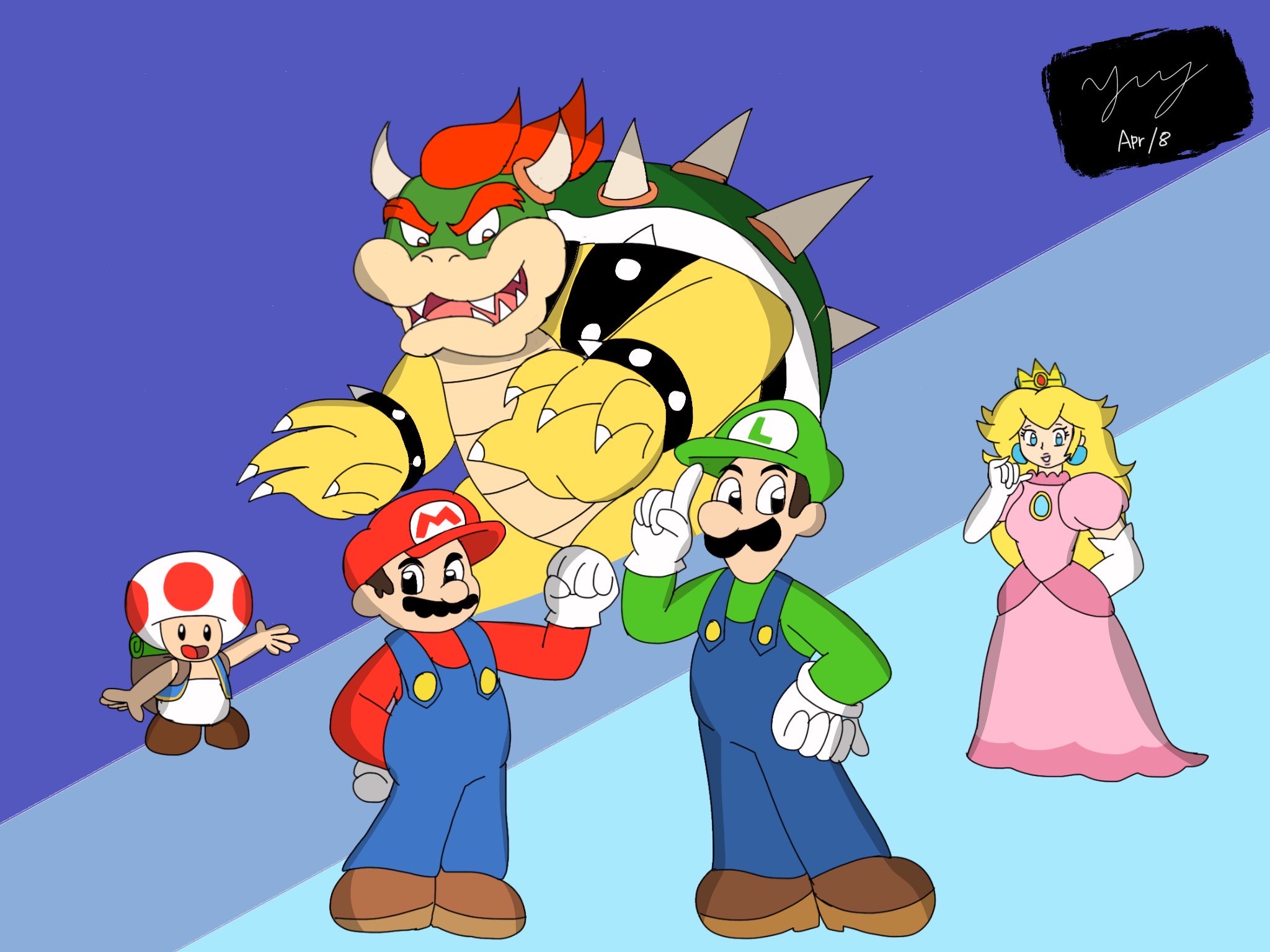 Super Mario Bros 3 by emlepe95 on DeviantArt