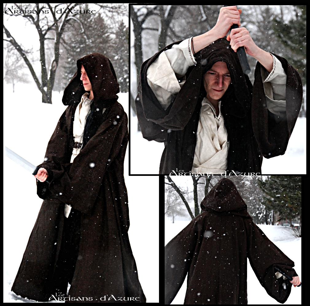 Winter wandering monk inspired jedi