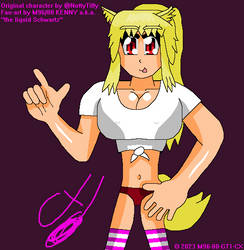 I just drew Tiffy right now (NottyTiffy fan-art)