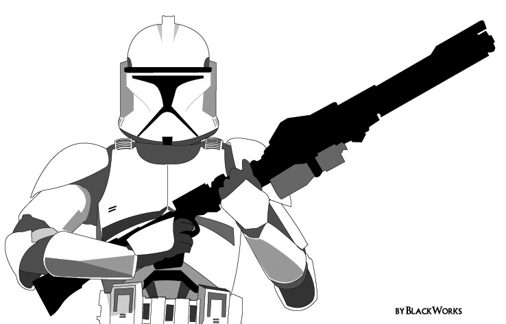 How To Draw A Clone Trooper Easy
