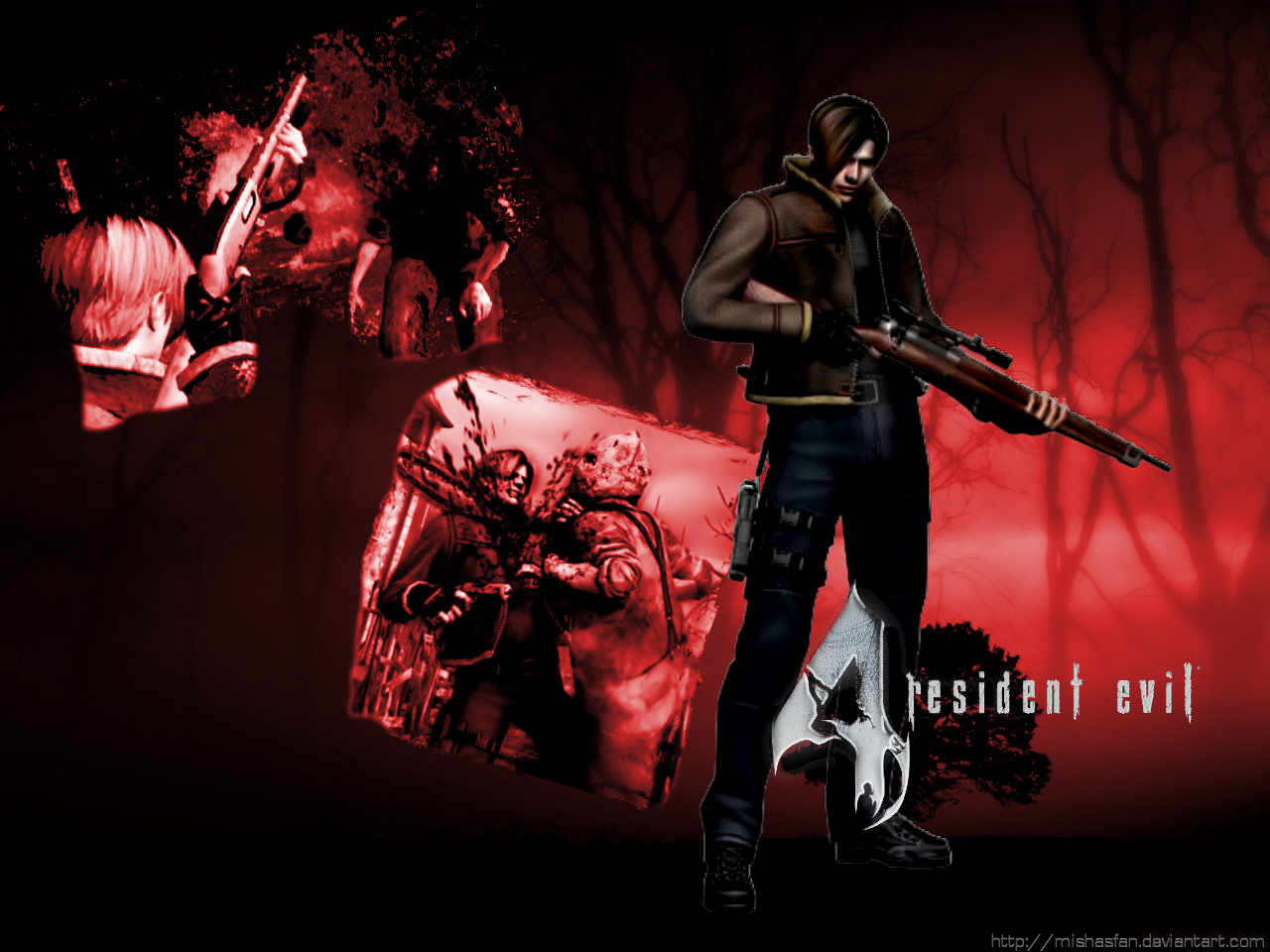 Resident Evil 4 Wallpaper: Resident Evil 4 - Minitokyo