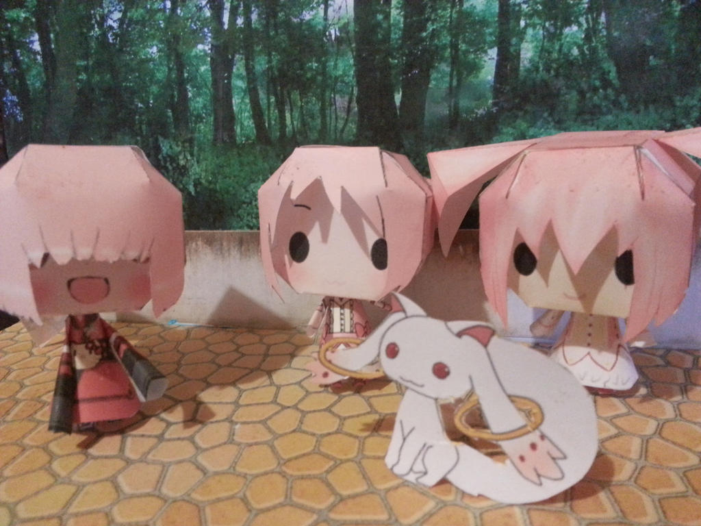 Random papercraft scene by Tyelka on DeviantArt