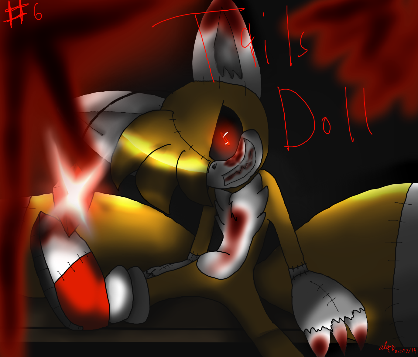 Sonic.exe vs Tails Doll (Sonic Creepypasta) by Zelrom on DeviantArt