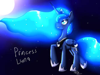 Princess Luna [Remake] + Speedpaint