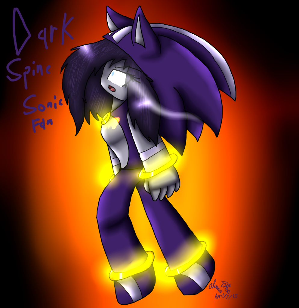 ✨🟪FanArt Darkspine Sonic 🟪✨
