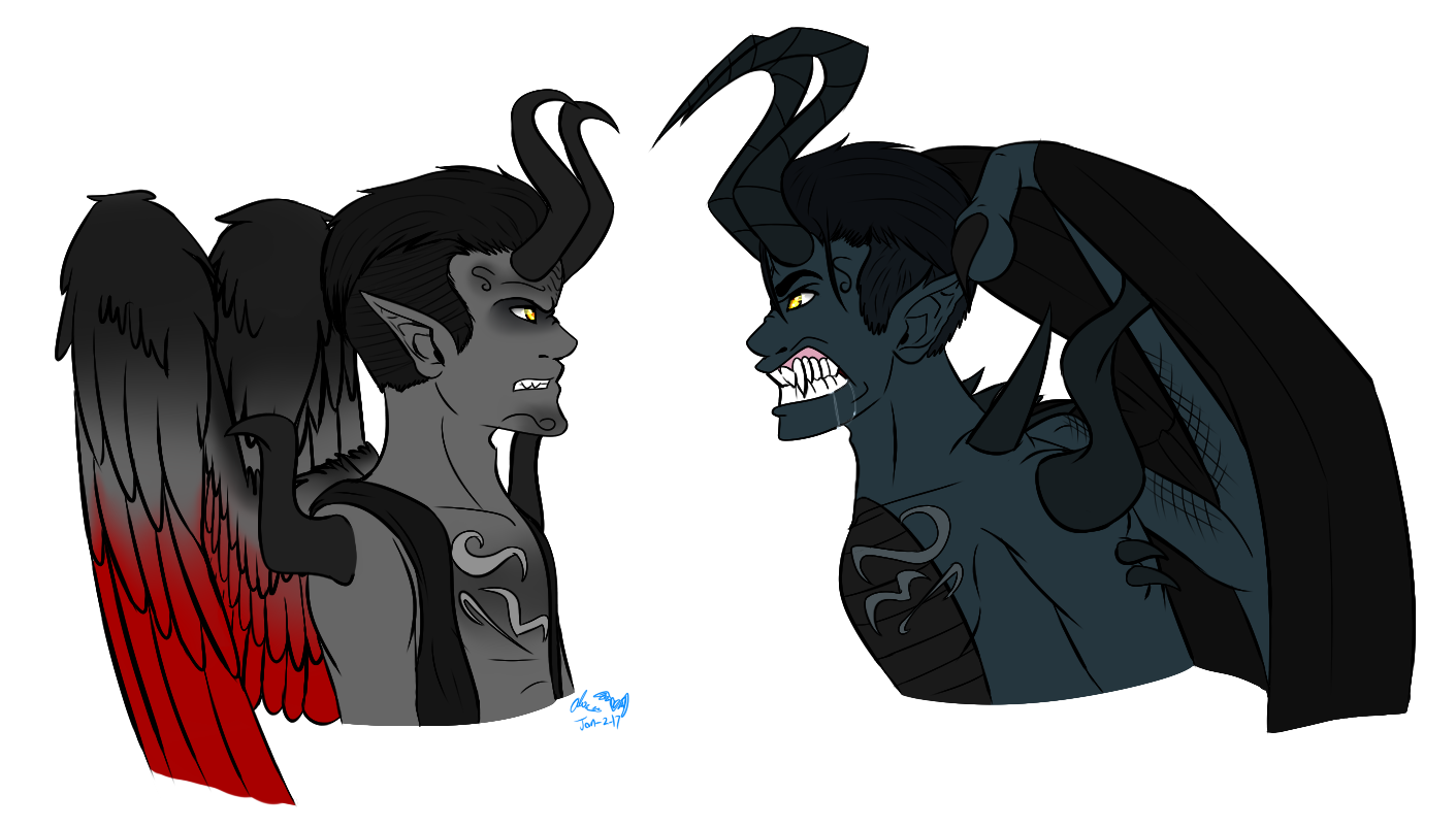Demons Vs Devils By CandySugarSkullGirl9 On DeviantArt Demons vs devils by candysugarskullgirl9 on deviantart