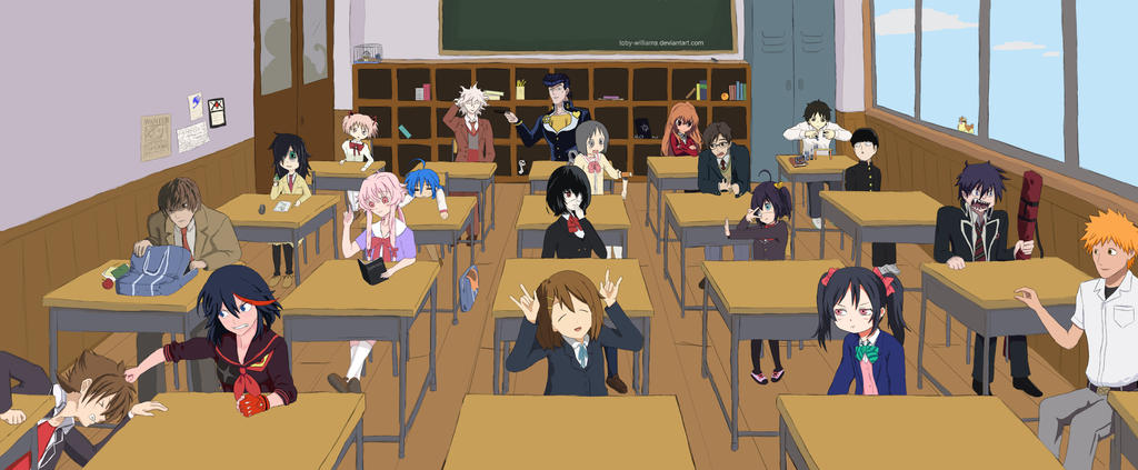 Anime Class Room Mashup by Toby-williams on DeviantArt
