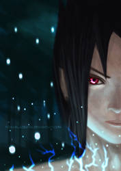 Uchiha Sasuke - Light by TomasLacerda