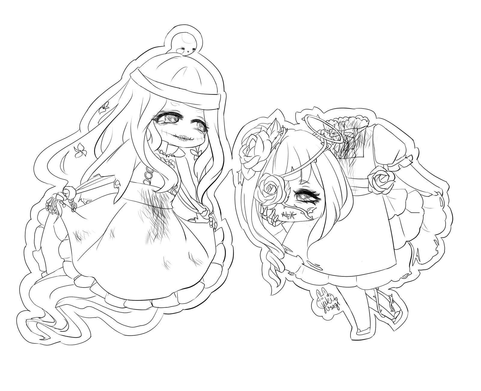 The Ghost and the Corpse by xXYukiNoUsagiXx