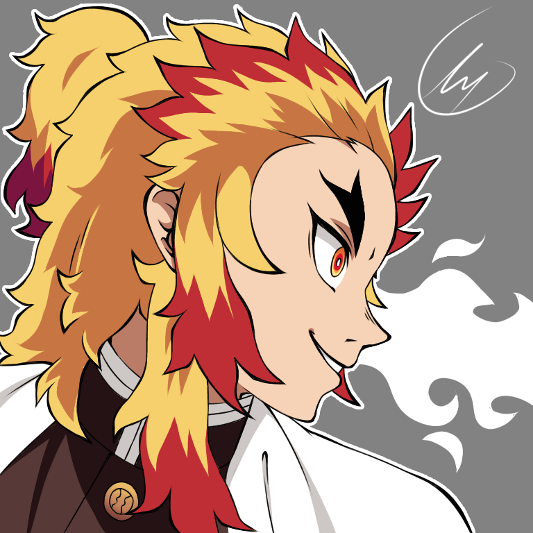 Kyojuro Rengoku - Demon Slayer by Lazy4you on DeviantArt