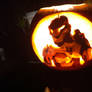 Halo Reach Noble Six Pumpkin Carving