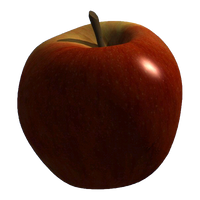 cut out apple