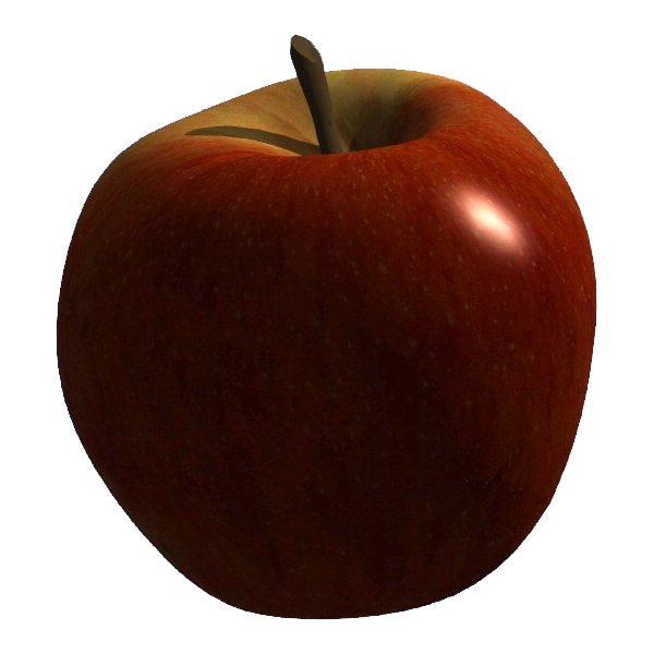 cut out apple