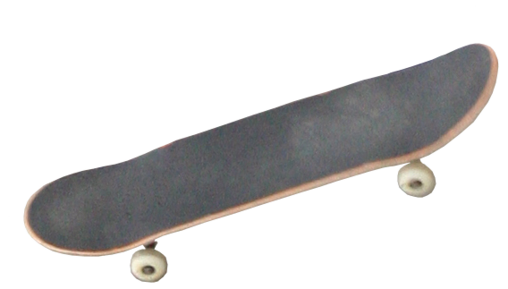 cut out Skateboard