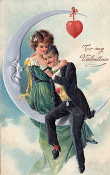 Valentine Moon Couple