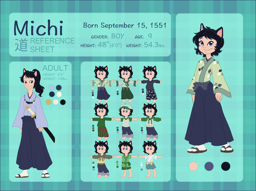 MICHI Character Reference and Biography