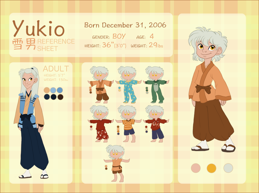 YUKIO Character Reference and Biography