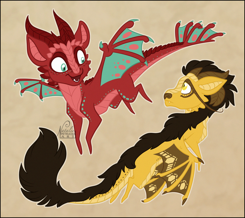 Chibi Dragons