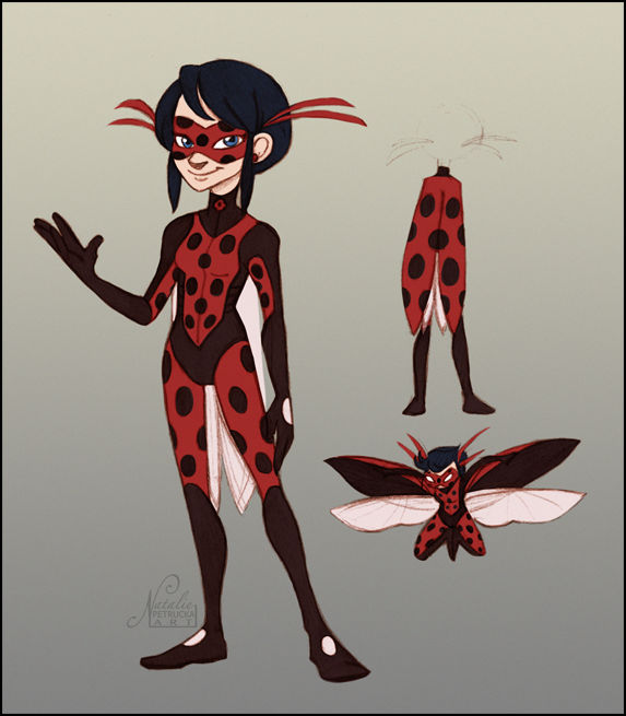 Ladybug First Design Ladybug Redesign by NattiKay on DeviantArt