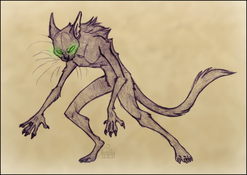 a werecat, basically