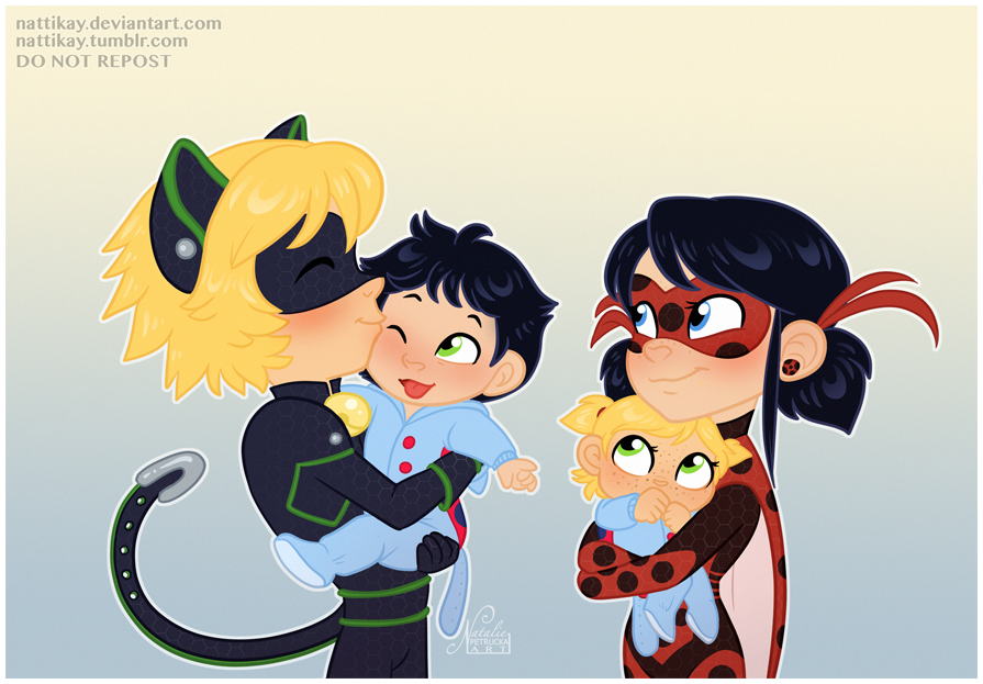 Ladybug and Chat Noir by majuandrad on DeviantArt