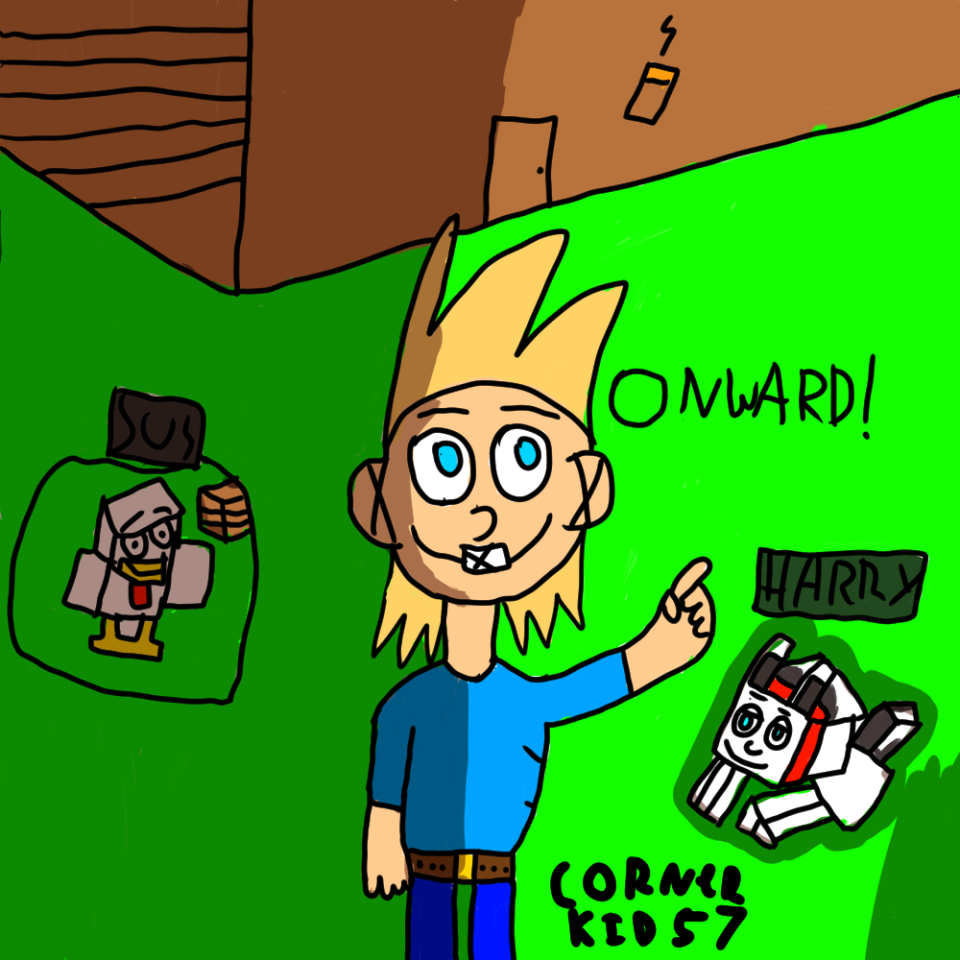 Minecraft Episode One Thumbnail by CornerKid57 on DeviantArt