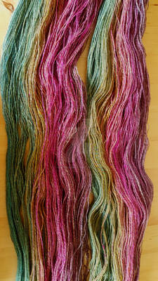 Iridescent Muddle Handspun