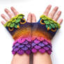 Twilight Forest Owl Gloves