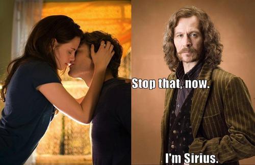 stop that, now... i'm sirius.
