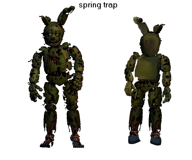 Springtrap Full Body by Will220 on DeviantArt