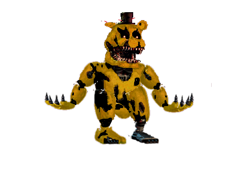 Scrap Fredbear UCN by FNAF-everywhere on DeviantArt  Fnaf characters,  Nightmare toy bonnie, Five nights at freddy's