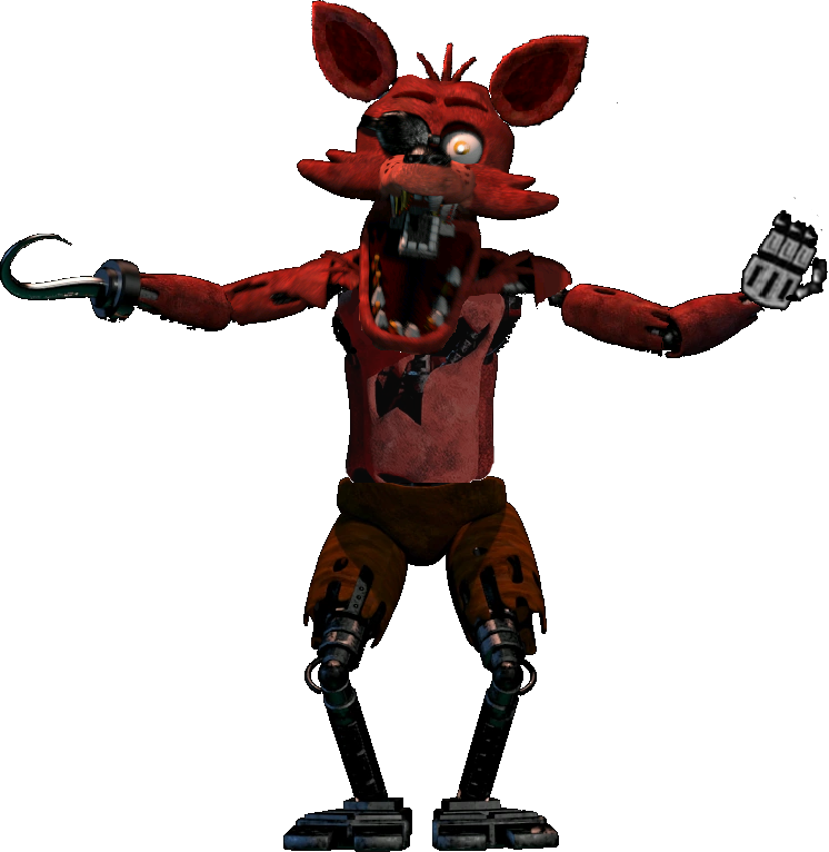UCN Foxy The Pirate Fox Jumpscare Full Body by Will220 on De
