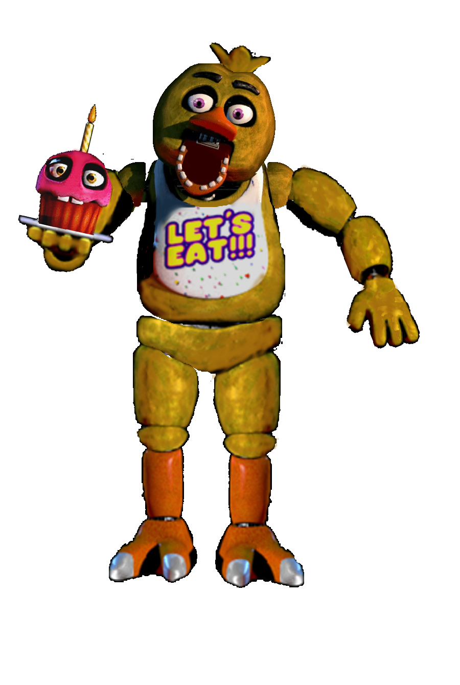 W.Chica UCN Icon Remake Full Body by zueiroooooooooooo on DeviantArt