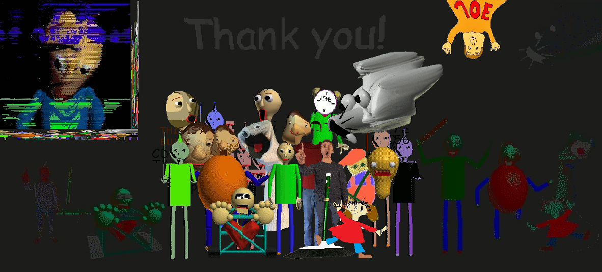 Baldi Basics characters 2/9/2018 by Leoski08 on Newgrounds