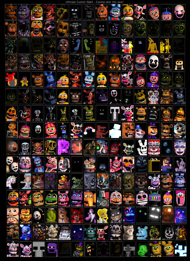 The Complete Ultimate Custom Night Version 3 by Will220 on DeviantArt
