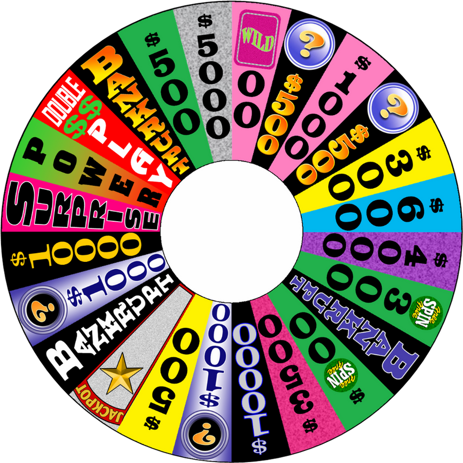 Bonus Wheel Layout Custom Wheel of Fortune Layouts by germanname1990 on DeviantArt