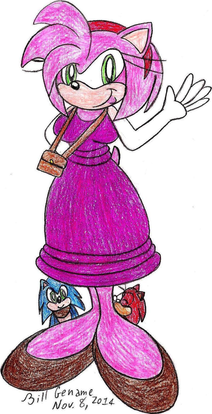 Sonic Boom: Amy's Got a Brand New Dress!!