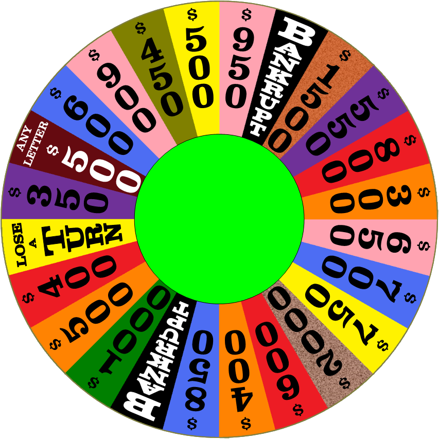 Bill McDee's Wheel of Fortune On the House Layout