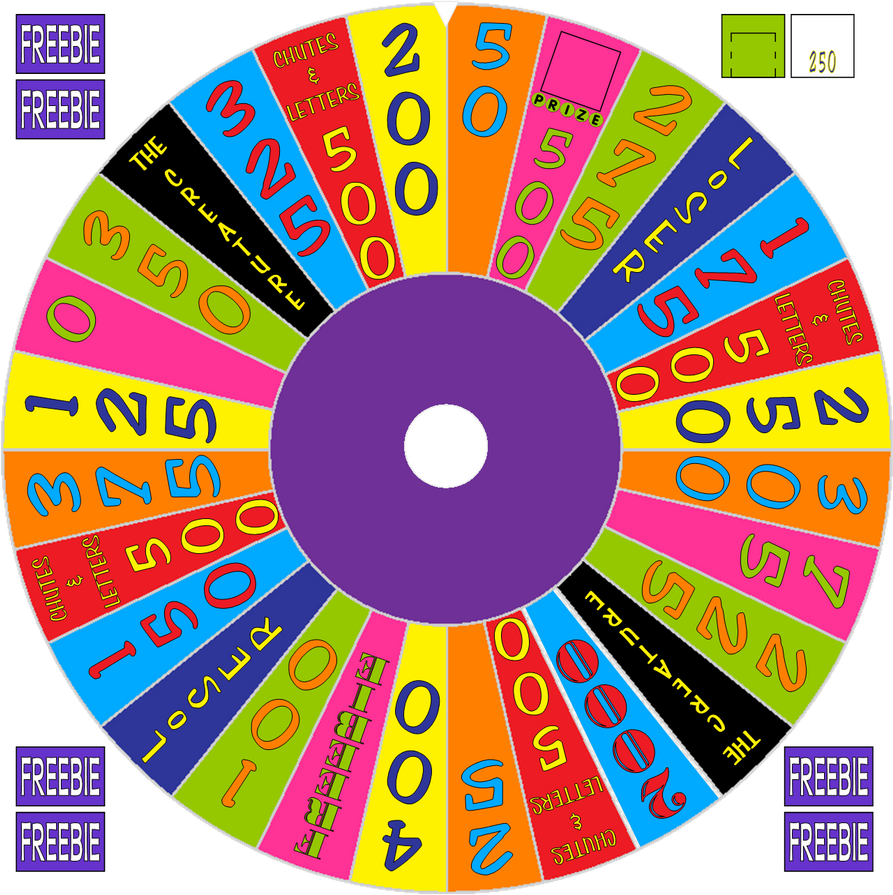 Wheel 2000 Bingo Daytime-Nighttime Hybrid Round 1 by germanname1990 on ...