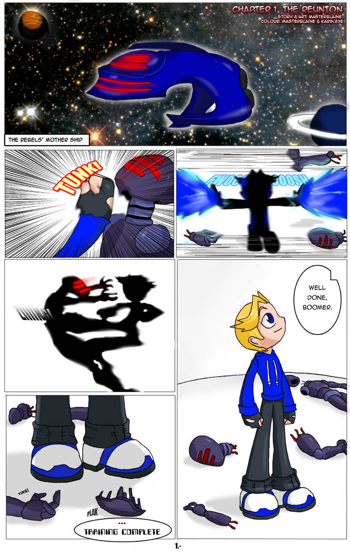SR chapter 1 page 1 by MasterBlaine on DeviantArt
