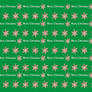 Wrapping Christmas paper green