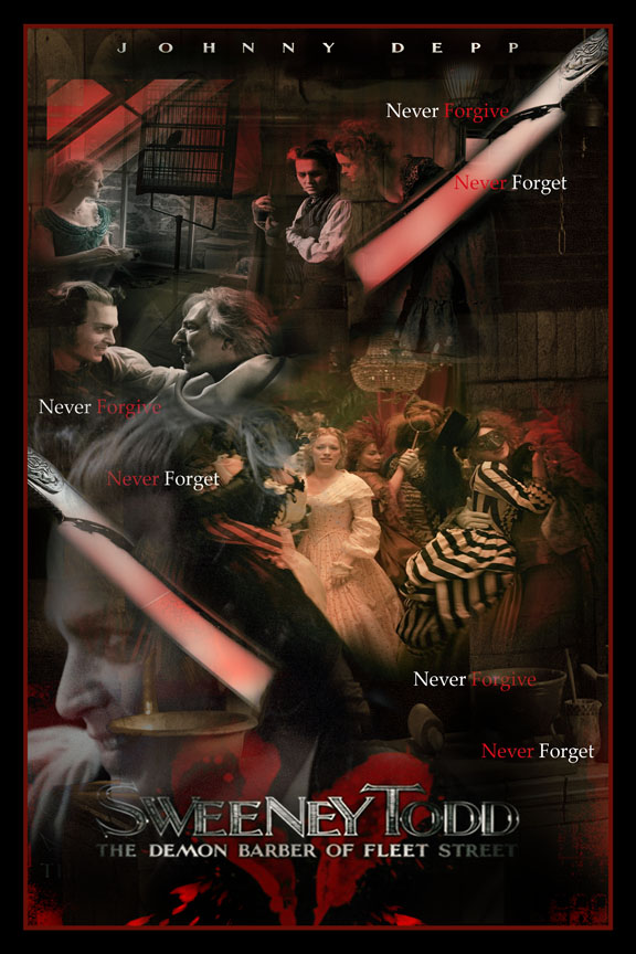 Sweeney Todd Movie Post XVIII