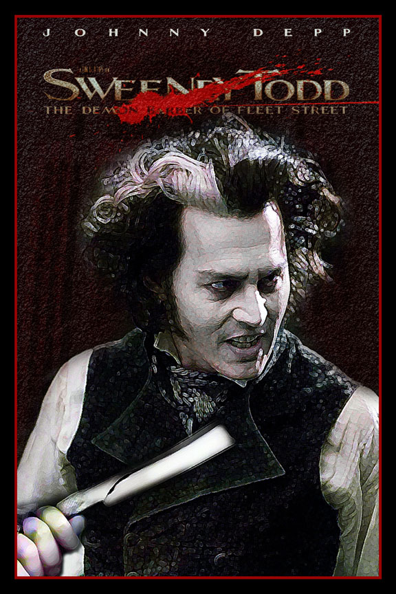 Sweeney Todd Movie Poster XIX