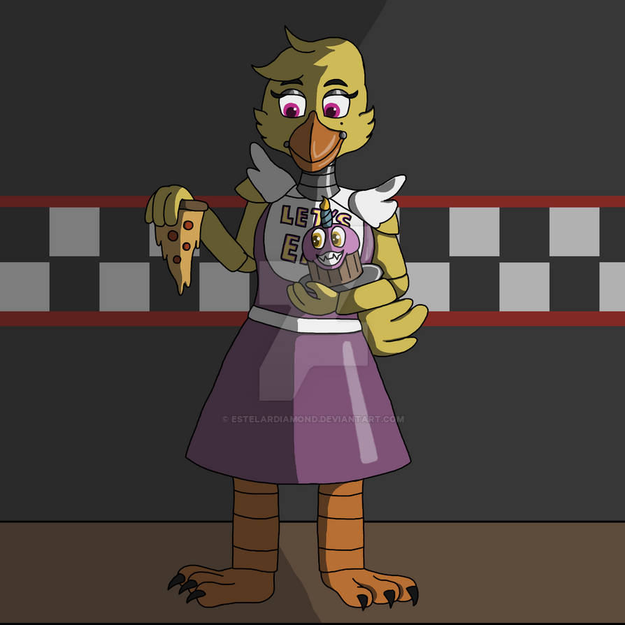 Fnaf 1 Chica By EstelarDiamond On DeviantArt fnaf-1-chica-by-estelardiamond-on-deviantart